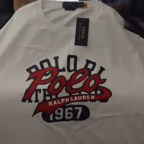 Ralph Lauren Polo Double R.L. Tee. N.w.t.! - Picture 1 of 9